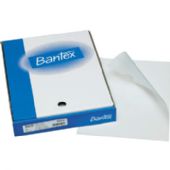 Bantex plastomslag A4 110my hvid 100stk