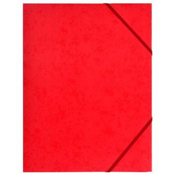 BNT A4 elastikmappe rød