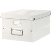 Leitz Click & Store universalboks i medium i farven hvid