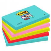Post-it SS 76 x 127 mm notes med Miami farver