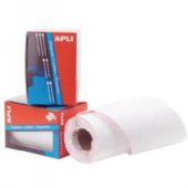 Apli etiketter 50x20mm hvid 1500stk