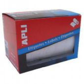 Apli etiket 53x100mm hvid 300stk