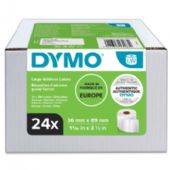 Dymo LabelWriter etiketter 36x89mm hvid 24rl