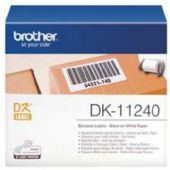 Brother papiretiket 102x50mm hvid 600stk