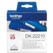 Brother etiket/papirtape DK22210 29 x 30mm, 48m Hvid