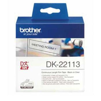 Brother DK22113 plastetiket 62mmx15m transparent