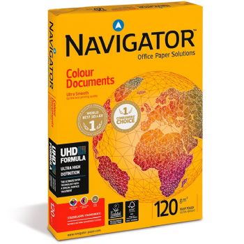Navigator Colour Documents A4 kopipapir 120g hvid 250ark