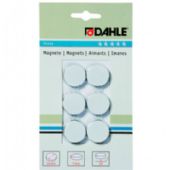 Dahle magneter i hvid 6 stk