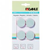 Dahle magneter i hvid 4 stk