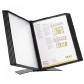 BNT EASYMOUNT registersystem bordmodel til 10 lommer i A5 i farven sort