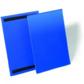 Durable magnetlomme højformat i A4 med blå baggrund