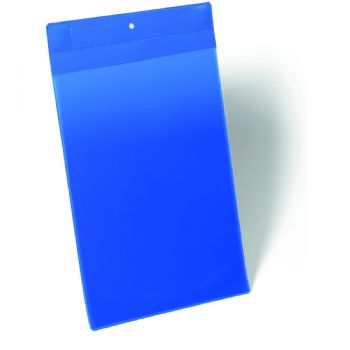 Durable magnetlomme højformat ekstra stærk i A4 med blå baggrund