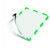 Durable Duraframe Security Magnetic magnetramme A4 grøn/hvid