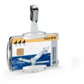 DURABLE Kortholder RFID SECURE MONO Plads til 1 kort, sølv