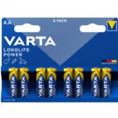 VARTA LONGLIFE Power AA-batterier LR6 8 stk