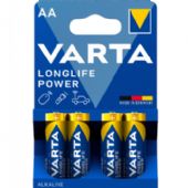 VARTA LONGLIFE Power AA-batterier LR6 4 stk