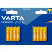 VARTA LONGLIFE AAA-batterier LR03 16 stk