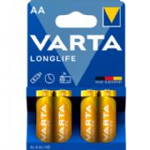 VARTA LONGLIFE AA-batterier LR6 4 stk