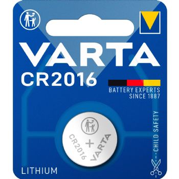VARTA knapcellebatteri CR2016 1 stk