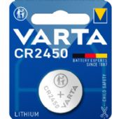 VARTA knapcellebatteri CR2450 1 stk