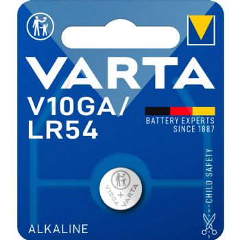 VARTA knapcellebatteri V10GA/LR54 1 stk