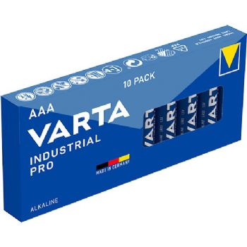 VARTA INDUSTRIAL AAA-batterier LR03 10 stk