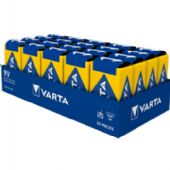 VARTA INDUSTRIAL 9V-batterier 6LR61 20 stk
