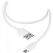 Vivanco USB-kabel micro 1,2m hvid