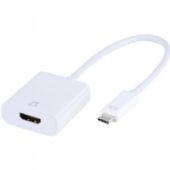 Vivanco USB-C HDMI adapter hvid
