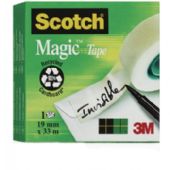 Scotch Invisible tape 19mm x 33m, permanent