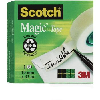 Scotch Invisible tape 19mm x 33m, permanent