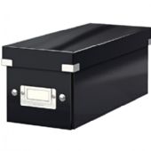 Leitz Click & Store CD-boks i farven sort