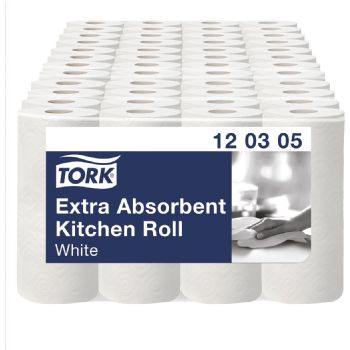 Tork 120305 Premium Ekstra Soft køkkenrulle 12,2 mtr 3-lags 48 ruller