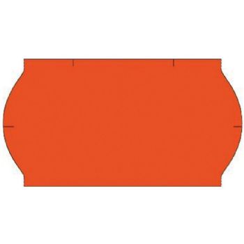 WhiteLabel Prisetiketter permanent 32x19mm orange 1000stk