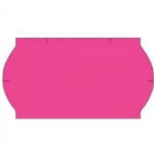 WhiteLabel Prisetiketter permanent 32x19mm pink 1000stk