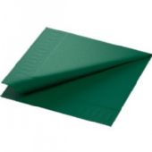 Duni Tissue 40x40cm servietter mørkegrøn 125stk