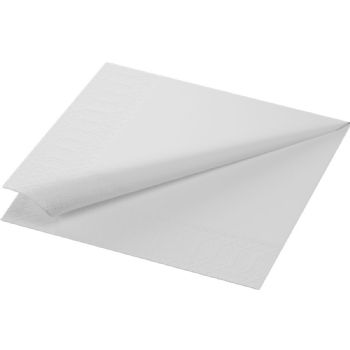 Duni Tissue 33x33cm 125 servietter hvid