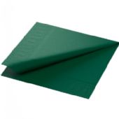 Duni Tissue 33x33cm 125 servietter mørkegrøn