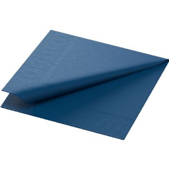 Duni Tissue 24x24cm 250 servietter mørkeblå