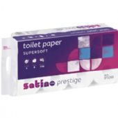 Satino Prestige 3lags toiletpapir hvid 64 ruller