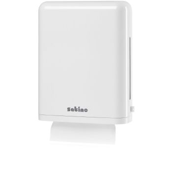 Satino Interfold Large håndklædeark-dispenser hvid