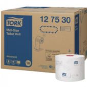 TORK Toiletpapir advanced T6 Hvid, Mid-Size, 2-lags (27rl)