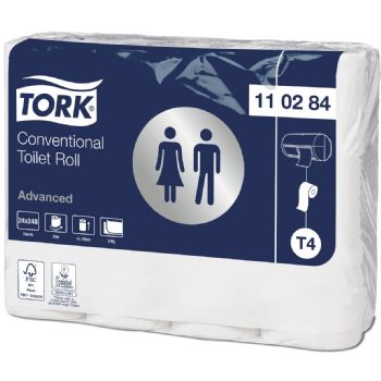 Tork 110284 Advanced T4 2lags toiletpapir 24 ruller