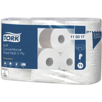 Toiletpapir 3-lagsTork Premium Extra blød