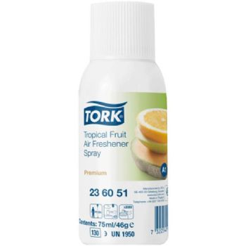Tork Tropisk Frugt Luftfrisker Premium spray A1 75 ml 12 stk
