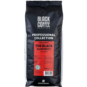Black Coffee The Black kaffe hele bønner 1 kg