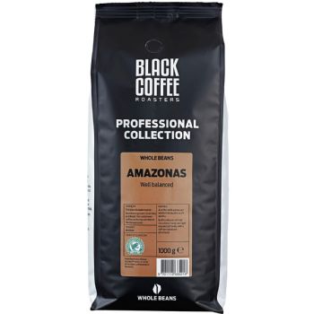 Black Coffee Amazonas kaffe hele bønner 1 kg