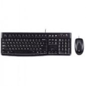 Logitech Desktop MK120 tastatur + mus sort