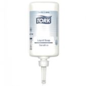 Tork Premium ekstra mild sæbe S1 uden parafume 1 ltr. hvid