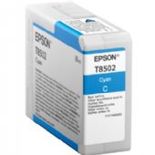 Epson T8502 C13T850200 Cyan Blækpatron, 80 ml